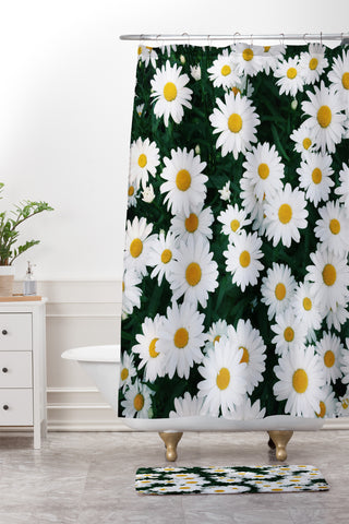 Chelsea Victoria The Friendliest Flower Shower Curtain And Mat