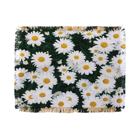 Chelsea Victoria The Friendliest Flower Throw Blanket