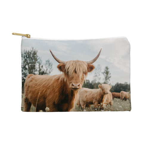 Chelsea Victoria The Furry Highland Cow Pouch
