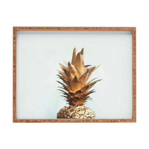 Chelsea Victoria The Gold Pineapple Rectangular Tray