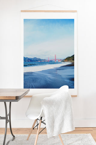 Chelsea Victoria The Golden Gate Art Print And Hanger