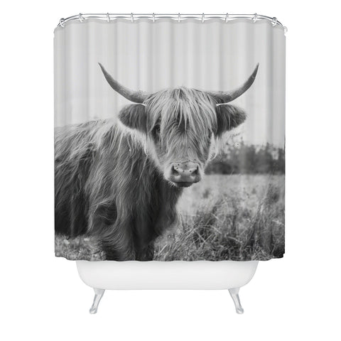 Chelsea Victoria The Highland Cow Shower Curtain