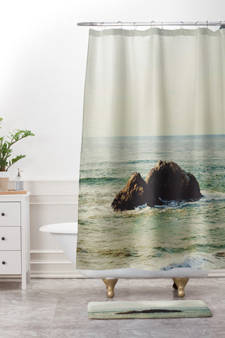 Chelsea Victoria The Ocean Is Calling And I Must Go Shower Curtain And Mat