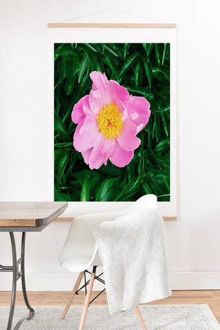 Chelsea Victoria The Peony In The Garden Art Print And Hanger