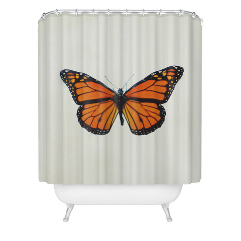 Chelsea Victoria The Queen Butterfly Shower Curtain