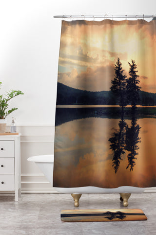Chelsea Victoria The River Shower Curtain And Mat