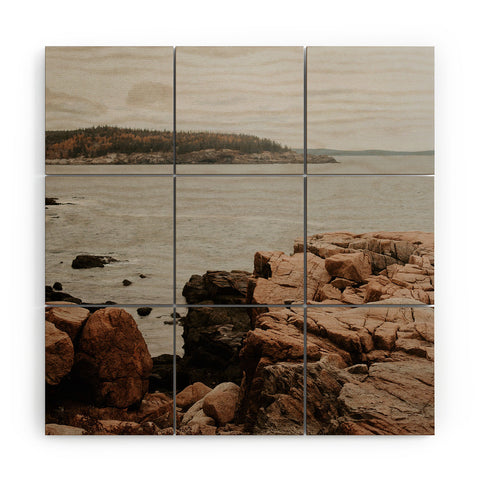 Chelsea Victoria The Rocky Coast Wood Wall Mural