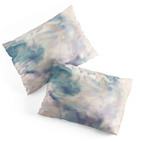 Chelsea Victoria Unicorn Marble Pillow Shams