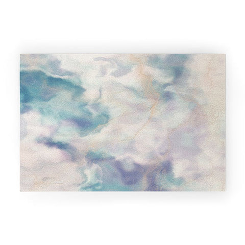 Chelsea Victoria Unicorn Marble Welcome Mat