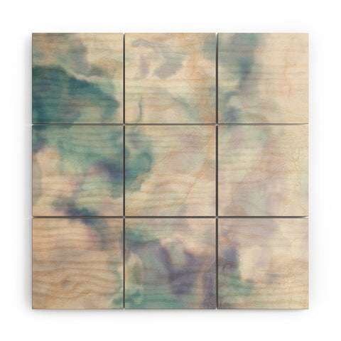 Chelsea Victoria Unicorn Marble Wood Wall Mural