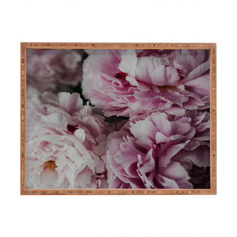 Chelsea Victoria Wet Peonies Rectangular Tray