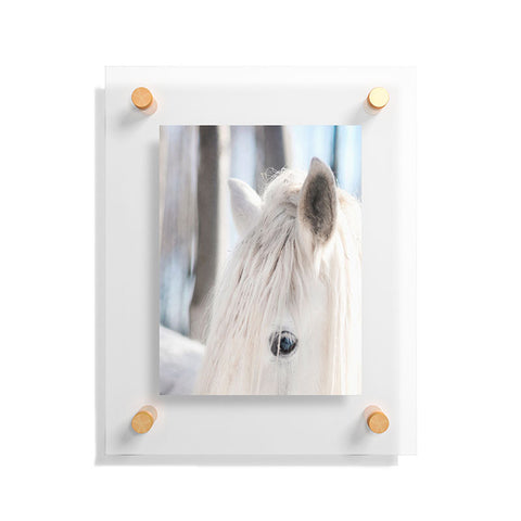 Chelsea Victoria White Knight Floating Acrylic Print