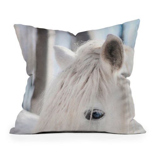 Chelsea Victoria White Knight Throw Pillow