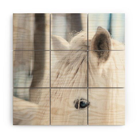 Chelsea Victoria White Knight Wood Wall Mural