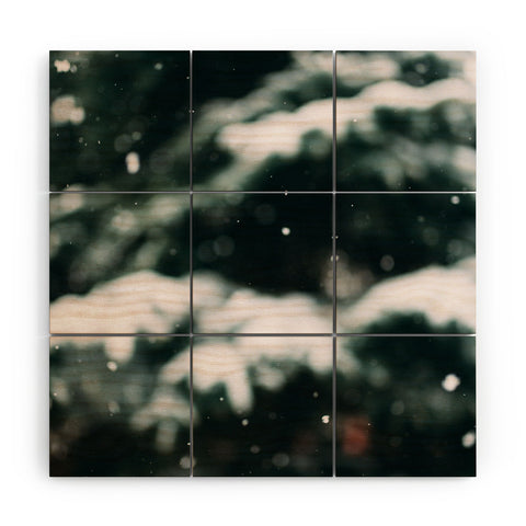 Chelsea Victoria Winter Abstract Wood Wall Mural