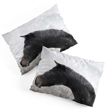 Chelsea Victoria Winter Horse Pillow Shams