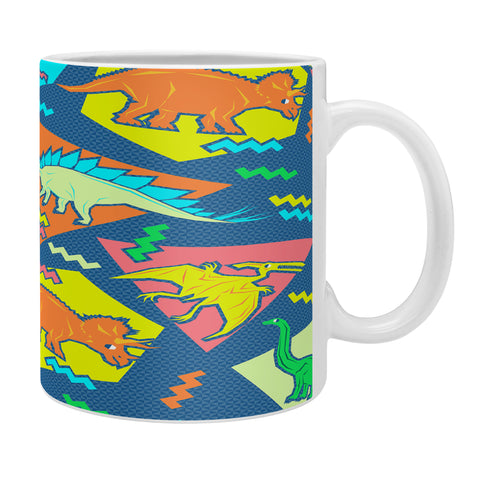 Chobopop 90s Dinosaur Pattern Coffee Mug