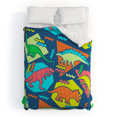 Chobopop 90s Dinosaur Pattern Comforter
