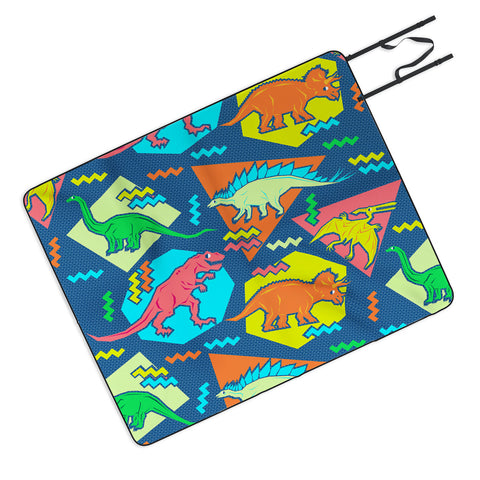 Chobopop 90s Dinosaur Pattern Picnic Blanket