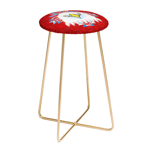 Chobopop American Flag Eagle Counter Stool