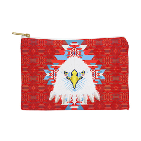 Chobopop American Flag Eagle Pouch