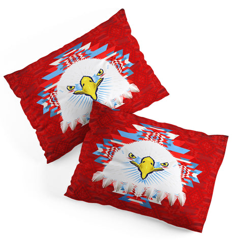 Chobopop American Flag Eagle Pillow Shams