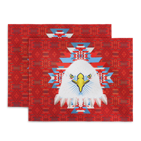 Chobopop American Flag Eagle Placemat