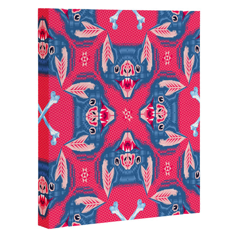 Chobopop Batface Pattern Art Canvas