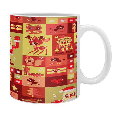 Chobopop Christmas Pattern Nr 2 Coffee Mug
