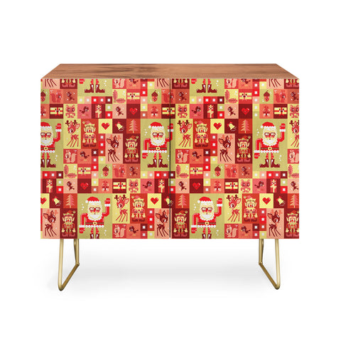 Chobopop Christmas Pattern Nr 2 Credenza