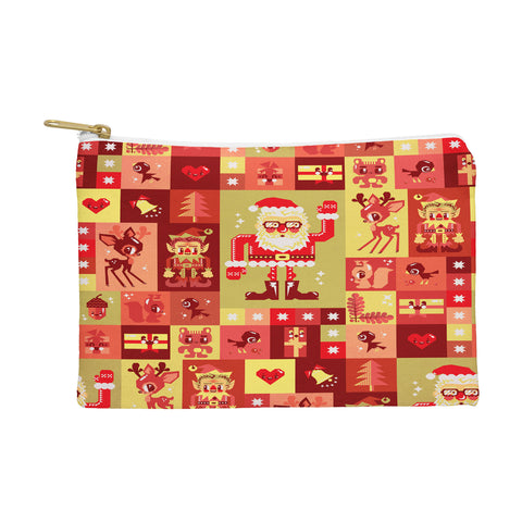 Chobopop Christmas Pattern Nr 2 Pouch