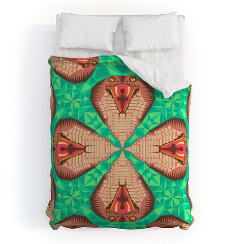 Chobopop Cobra Snake Pattern No 2 Comforter