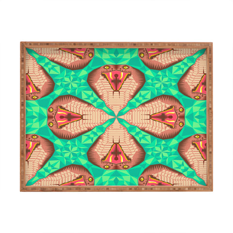 Chobopop Cobra Snake Pattern No 2 Rectangular Tray