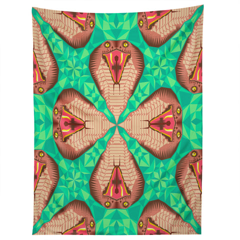 Chobopop Cobra Snake Pattern No 2 Tapestry