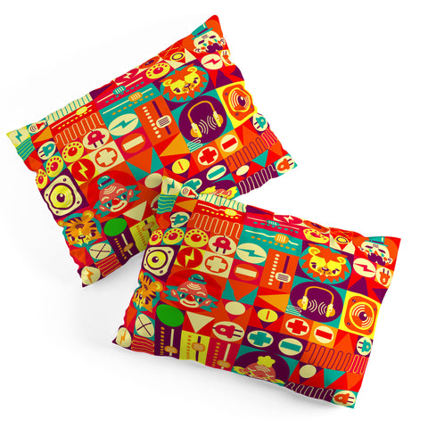 Chobopop Electro Circus Pillow Shams