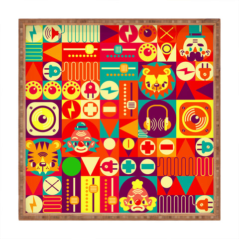 Chobopop Electro Circus Square Tray