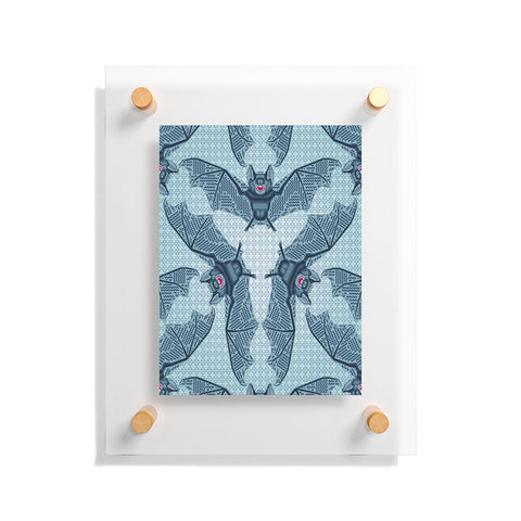 Chobopop Geometric Bat Pattern Floating Acrylic Print