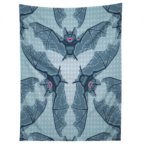 Chobopop Geometric Bat Pattern Tapestry