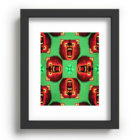 Chobopop Geometric Bear Recessed Framing Rectangle