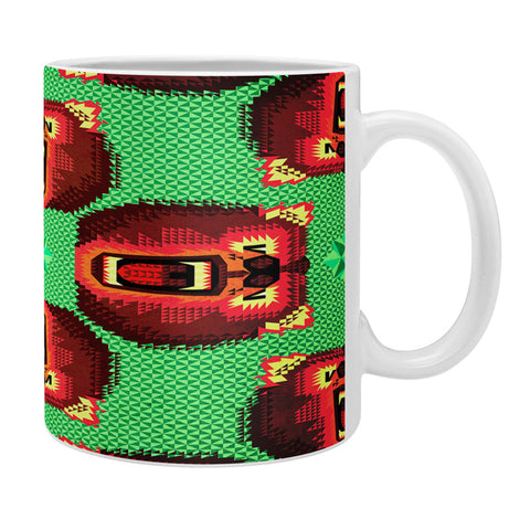 Chobopop Geometric Bear Coffee Mug