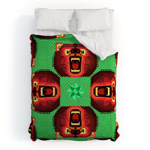 Chobopop Geometric Bear Comforter