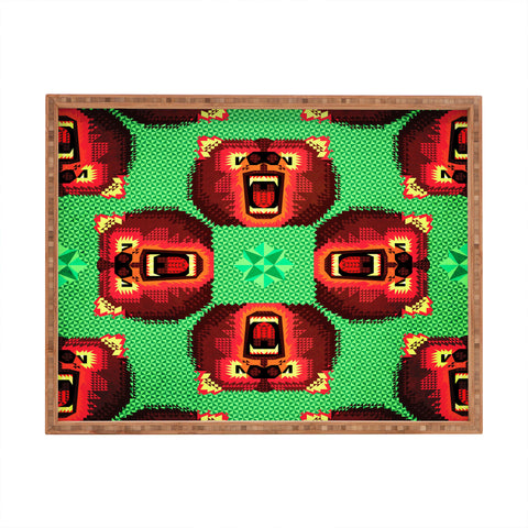 Chobopop Geometric Bear Rectangular Tray