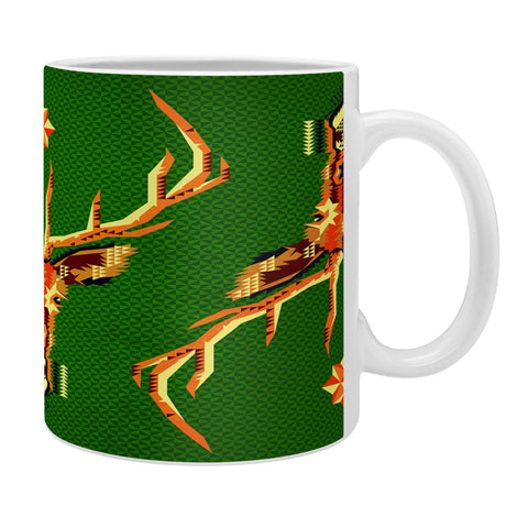Chobopop Geometric Deer Coffee Mug
