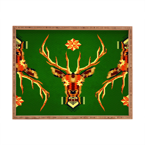 Chobopop Geometric Deer Rectangular Tray