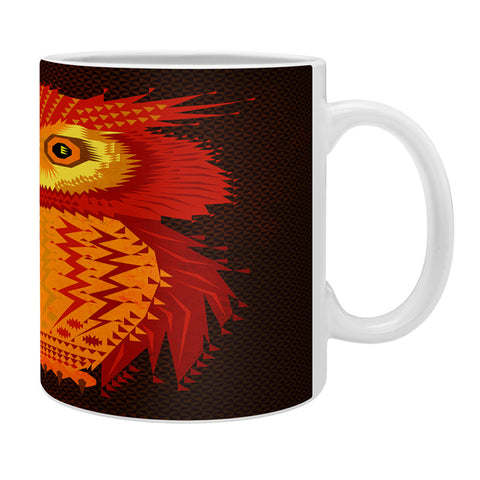 Chobopop Geometric Owl Coffee Mug