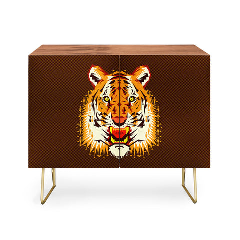 Chobopop Geometric Tiger Credenza