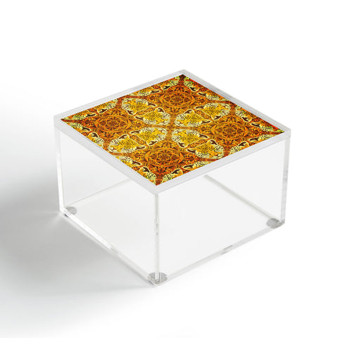 Chobopop Golden Panther Pattern Acrylic Box