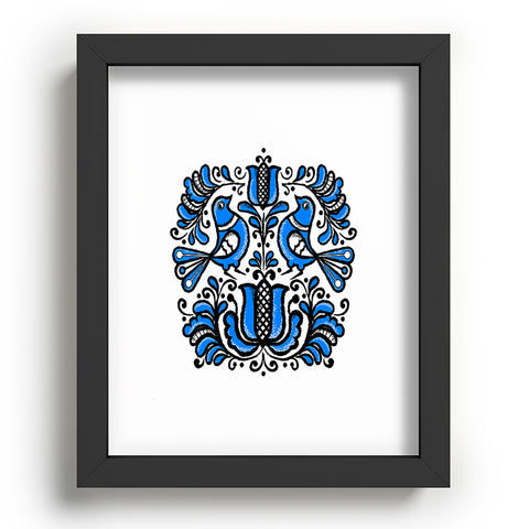 Chobopop Korond Folk Art Recessed Framing Rectangle