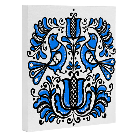 Chobopop Korond Folk Art Art Canvas