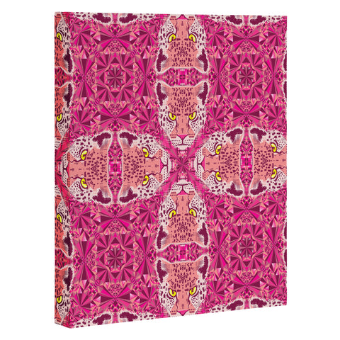 Chobopop Pink Panther Pattern Art Canvas